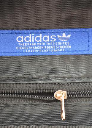 Рюкзак портфель ранець унісекс adidas синій / сумка унісекс чоловіча жіноча адідас адідас сині8 фото