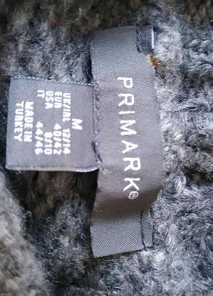 Теплий классний модний світер primark розмвр м 5