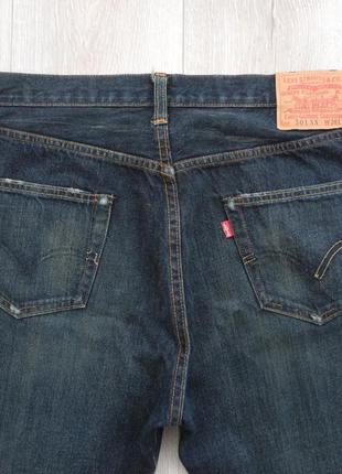 Джинсы levis  lot 501 xx 34/32 ( made in usa , селвидж ) сост нового9 фото