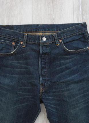 Джинсы levis  lot 501 xx 34/32 ( made in usa , селвидж ) сост нового4 фото