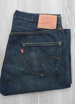 Джинсы levis  lot 501 xx 34/32 ( made in usa , селвидж ) сост нового