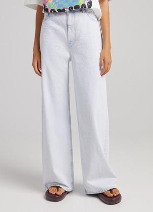 Джинси bershka wide leg