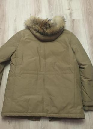 Стильная мужская  зимняя куртка  пуховик аляска osnit2 фото