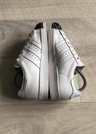 Adidas superstar 80s шкіряні спортивні кросівки оригінал8 фото