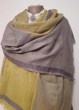 Шерсть + шелк! роскошный шарф#палантин ahujasons производство индия