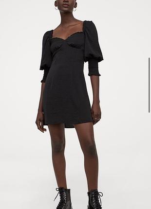 Плаття з пишними рукавами h&m h&m