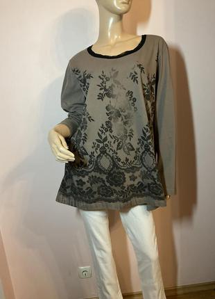 Бавовняна блуза - батал від бренду ulla popken