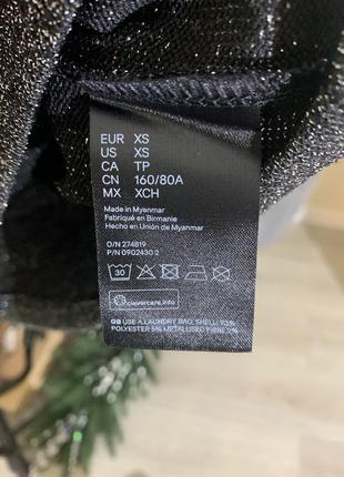 Блестящая блуза h&m2 фото