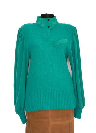 Вінтажний жіночий светр  ангора вовна lutz teutloff 80-х