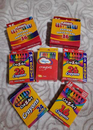 Кольорові олівці crayons2 фото