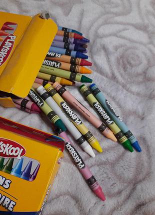 Кольорові олівці crayons6 фото