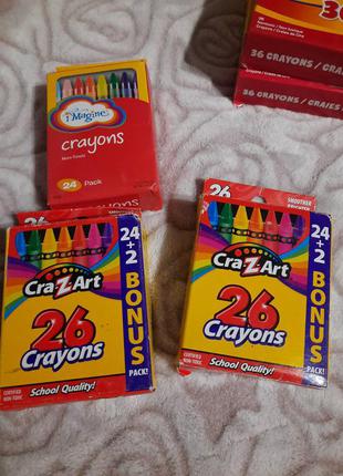 Кольорові олівці crayons3 фото