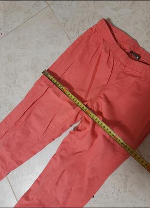 Штаны брюки джински кораловые розовые 25 26 27 размер3 фото