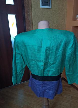 Льняной пиджак фирмы eska4 фото