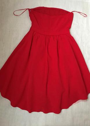 Красива червона сукня5 фото