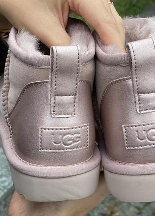 Женские угги ugg australia ultra mini 36;37;38;39;40 пудра4 фото