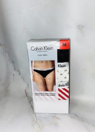 Трусы calvin klein underwear набор оригинал бикини1 фото