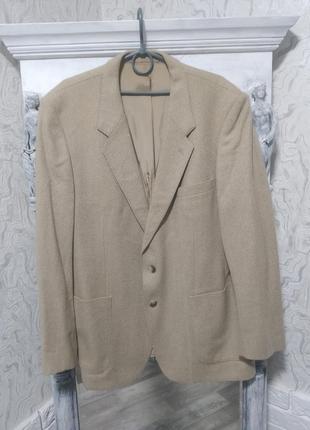 Кашемировый мужской пиджак 54