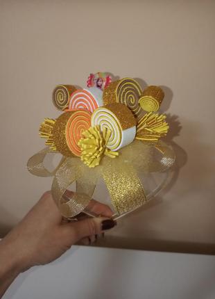 Золота цукерочка солодощі обідок цукерки