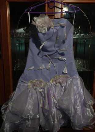 Вечернее женское фиолетовое платье👗🥰