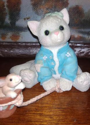 Коллекциионная фигурка кошечки  calico kittens2 фото