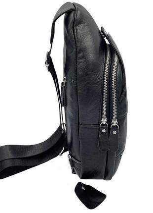Чоловіча нагрудна сумка/сумка слінг/рюкзак на одне плече3 фото