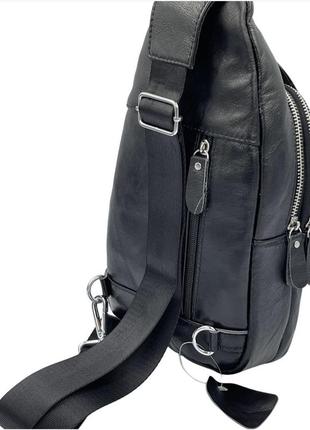 Чоловіча нагрудна сумка/сумка слінг/рюкзак на одне плече4 фото
