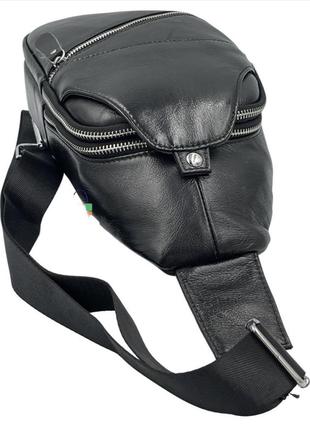 Чоловіча нагрудна сумка/сумка слінг/рюкзак на одне плече5 фото