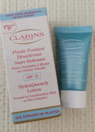 Молочко для лица clarins hydra quench 5 мл