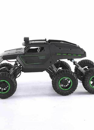 Джип на радиоуправлении rock crawler yajia d824, 6 колес с полным приводом
