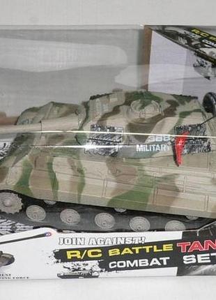 Танк на радиоуправлении 387c/d со световыми эффектами