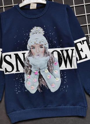 Батник для девочек, свитер, джемпер