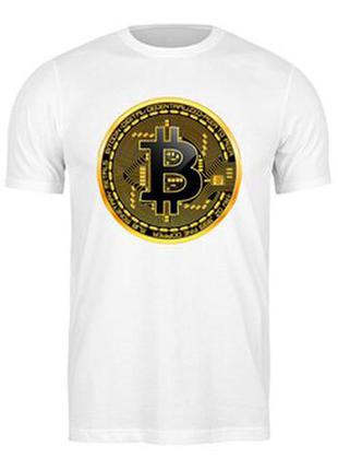 Футболка з принтом "b-bitcoin" push it