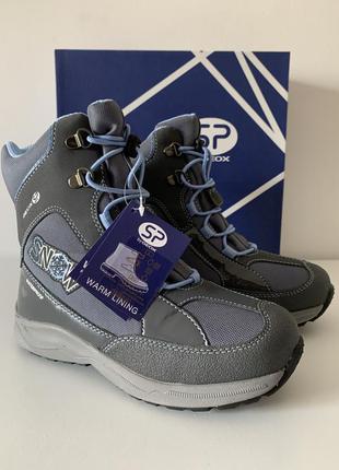 Зимние ботинки geox alaska 31 размер для девочки7 фото