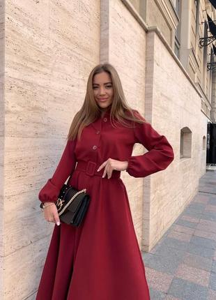 Красивое женское платье 3 цвета