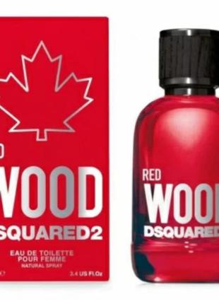 Туалетная вода для женщин dsquared2 wood red pour femme 100