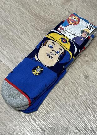 Махровые носки носочки шкарпетки пожарник сем 27-302 фото