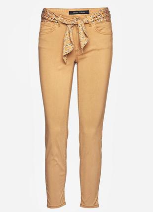 Горчичные жёлтые джинсы скинни marc o polo, 26-271 фото