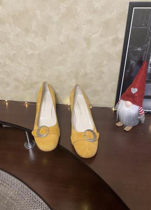 Замшевые итальянские туфли, 41 размер, 28см3 фото
