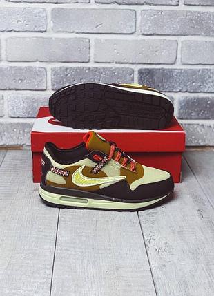 Кроссовки travis scott x nike air max 1 3