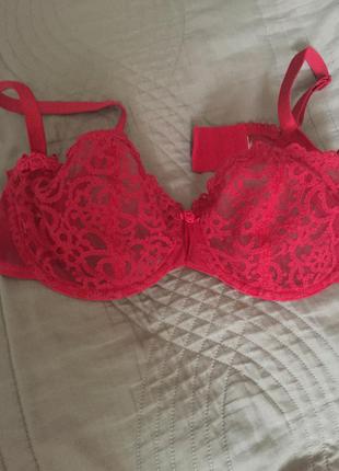 Бюстик червоного кольору eur80с