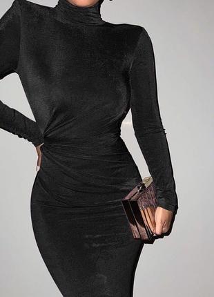 Эффектное женское платье  s-m, m-l