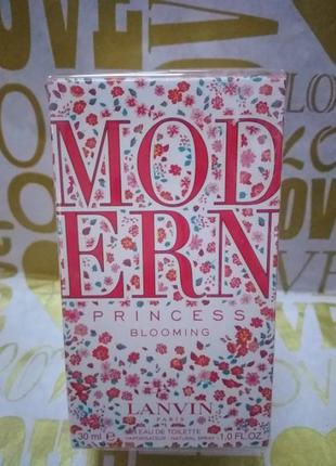 Туалетна вода для жінок lanvin modern princess blooming 30 мл2 фото