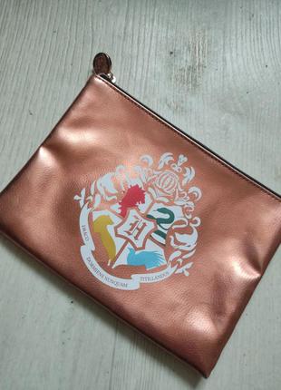 Гарна сумочка клатч гаррі поттер мідний рожеве золото1 фото
