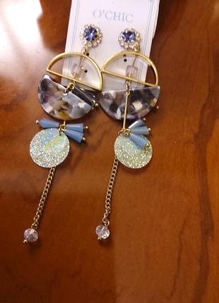 Новые нарядные серьги ochic