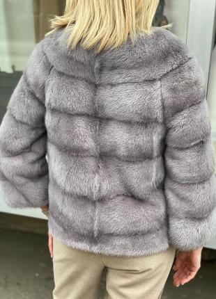 Норковый полушубок курточка mala mati3 фото