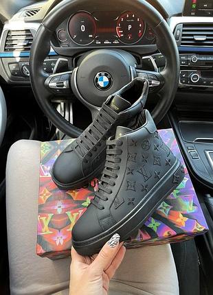 Черевики high black