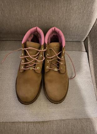 Шикарные ботинки, timberland, оригинал!2 фото