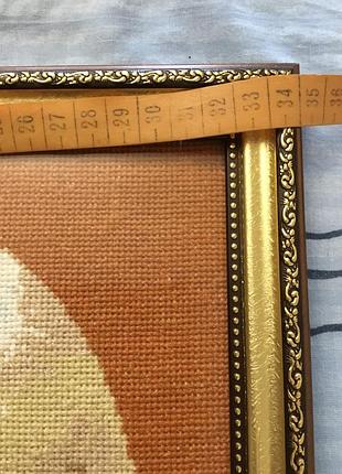 Икона рождения иссуса крестовая вышита мелким крестиком.