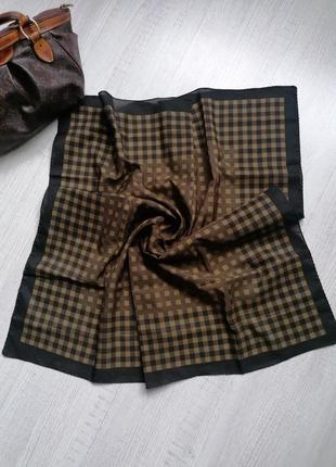 👜платок в геометрический принт 👜хустина в клітинку